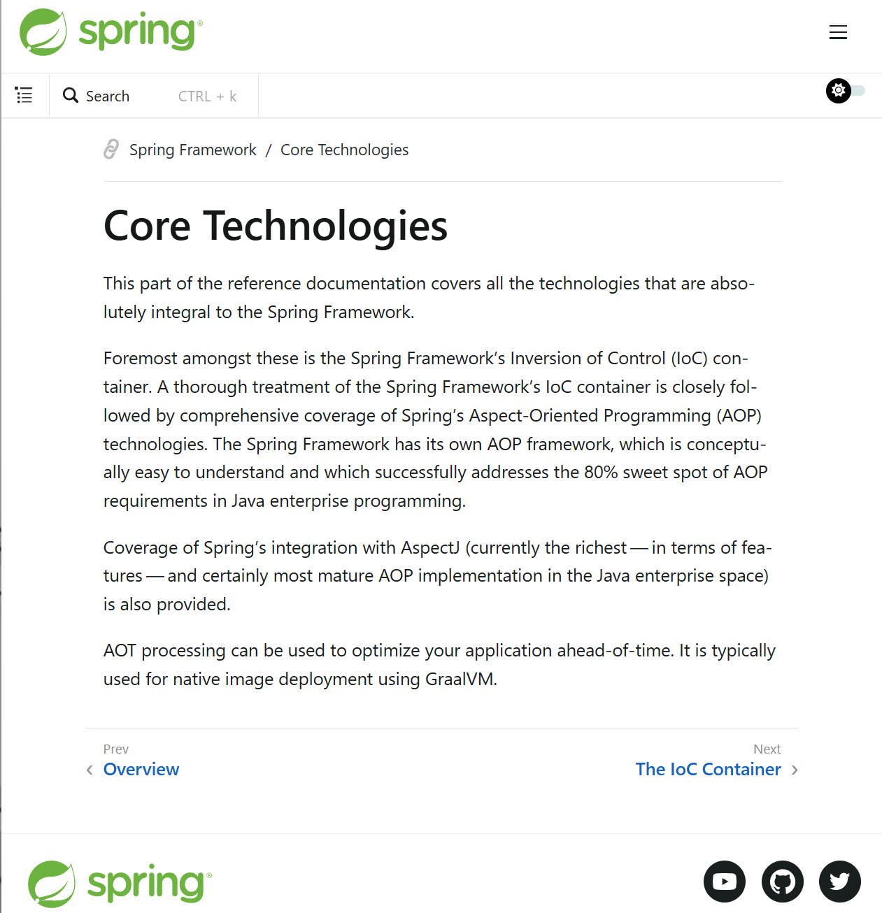 spring-framework-core-IoC